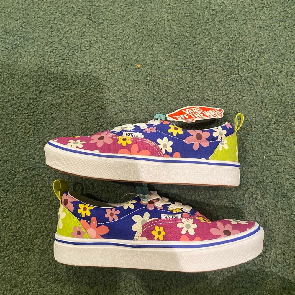 Brand new floral vans